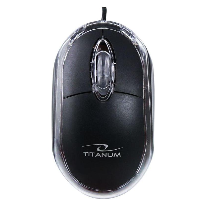 Esperanza Titanum Maus rechts USB Typ-A Optisch 1000 DPI (Kabelgebunden) (TM102K - 5905784768854)