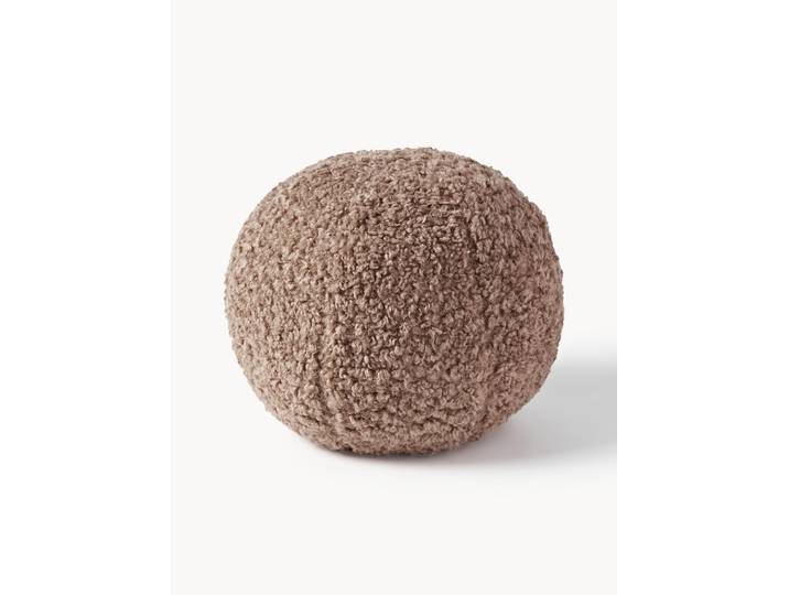 Coussin rond en peluche Dotty