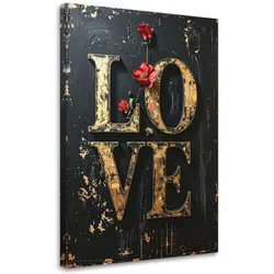 LEINWANDBILD Inschriften und Zitate 20x30cm