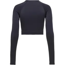 Only Play, Damen, Sportshirt, ONPJIJI seamless Sportoberteil Sportoberteil (S), Blau