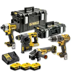 Akku-Kombopack DCK422P3-QW (4-teilig), 18 Volt