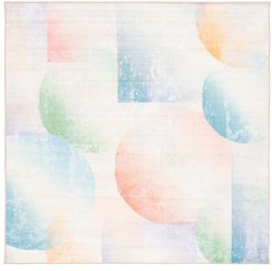SAFAVIEH Paint Brush Machine Washable Slip Resistant Liilia Rug