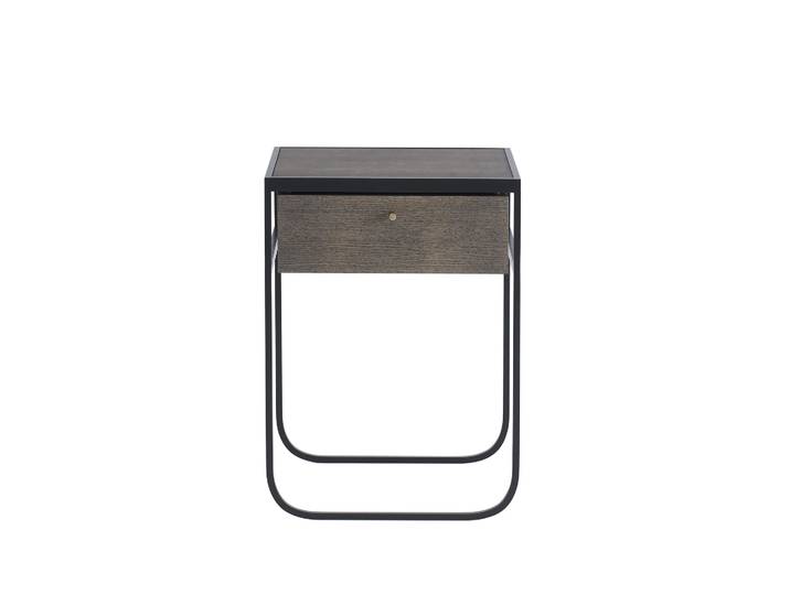 Asplund Nati Tati Drawer Nachttisch Char grey, geräucherte Eiche