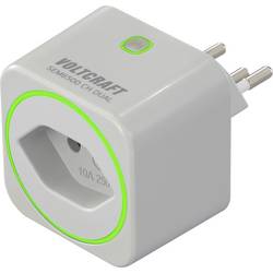 VOLTCRAFT SEM6500 CH DUAL Energiekosten-Messgerät inkl. Funksteckdose, Datenexport, Datenloggerfunktion, Kostenprognose, TRMS, Stromtarif einstellbar, mit