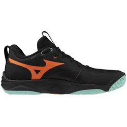 Mizuno, Unisex, Hallenschuhe, Wave Momentum Elite (36.5), Schwarz
