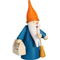 Seiffener Volkskunst Räucherfigur Traditionswichtel Hauswichtel