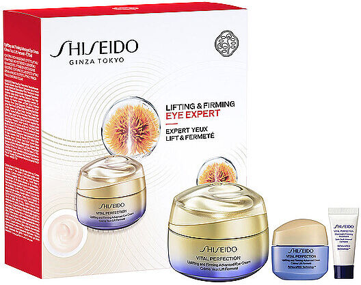SHISEIDO Geschenkset - Shiseido Vital Perfection Eye Care Set 2x15ml / 5ml EG