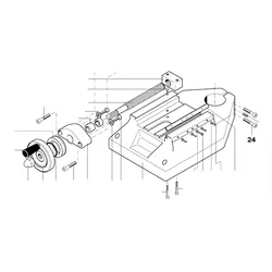 PROXXON 24303-24 Innensechskantschraube für Kreuztisch KT400