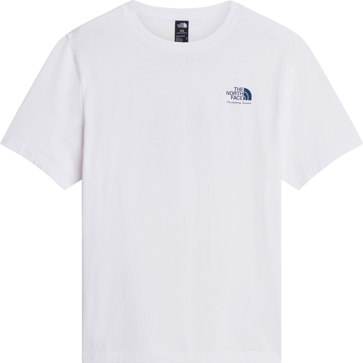 The North Face U OG Store RLX Softshell Tee-graphic tnf white (FN4) S NF0A8JACFN4-S