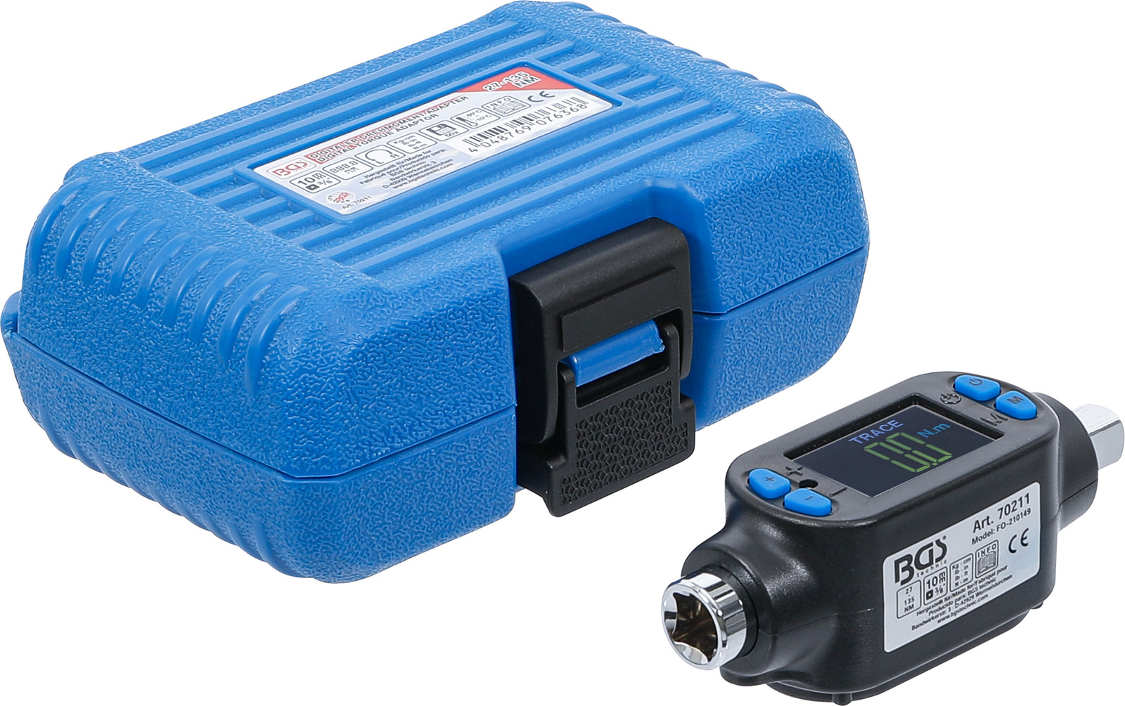 BGS Technic digitale momentsleuteladapter 125 mm