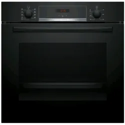 Bosch Hausgeräte Serie 4 HBA514BB3, Backofen Einbau, Schwarz