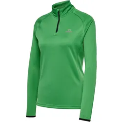 newline Phoenix 1/2-Zip langarm Laufshirt Damen 6089 - medium green XL
