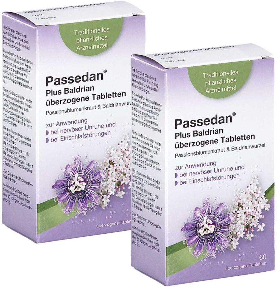Passedan Plus Baldrian 2x60stk