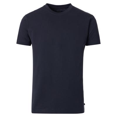 T-Shirt VENTI "VENTI T-Shirt uni", Herren, Gr. 3XL, blau (dunkelblau), 95% Baumwolle, 5% Elasthan, Shirts T-Shirt