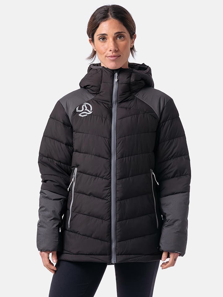 TERNUA Steppjacke "Yaksim" in Schwarz/ Anthrazit - S