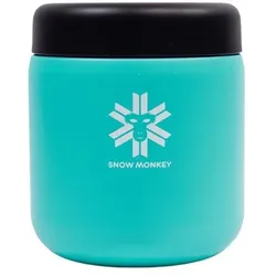 Thermobehälter fürs Essen Snow Monkey Foodie Midi 480 ml  türkis