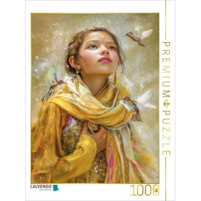 CALVENDO Puzzle Mensch und Tier | 1000 Teile Lege-Größe 64x48cm Foto-Puzzle für glückliche Stunden