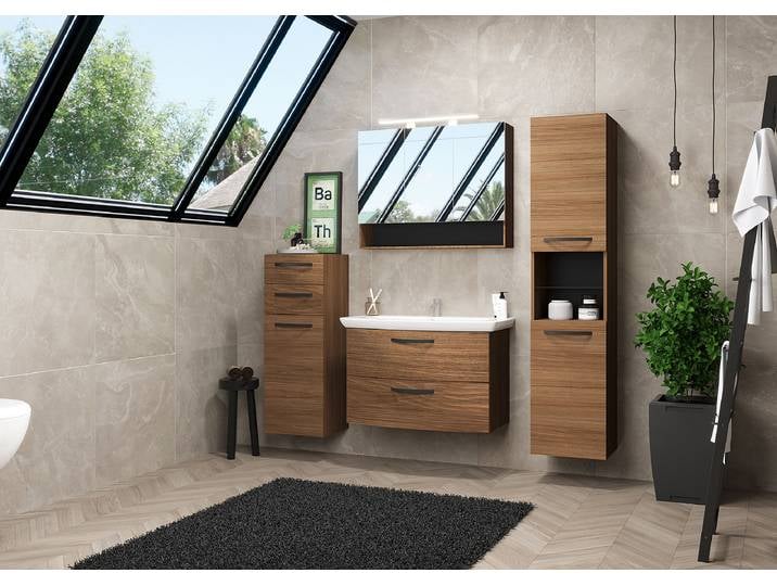 Colonne de salle de bain 40 cm 40 x 180 x 35cm Beige