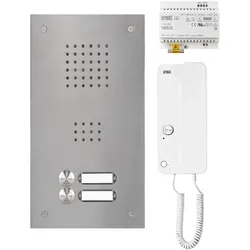 Grothe, Klingel + Türsprechanlage, Audio Set 2WE (Kabelgebunden)
