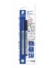 STAEDTLER Folienstift Lumocolor F nonperm 2St (316 ASBK2D)