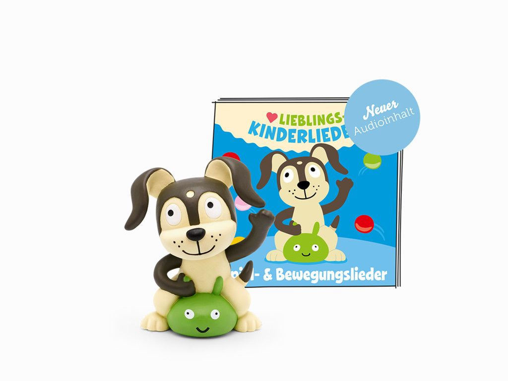 tonies 10000829 30 Lieblings-Kinderlieder - Spiel- und Bewegungslieder (Beige, Braun)