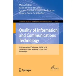 Quality of Information and Communications Technology, Fachbücher