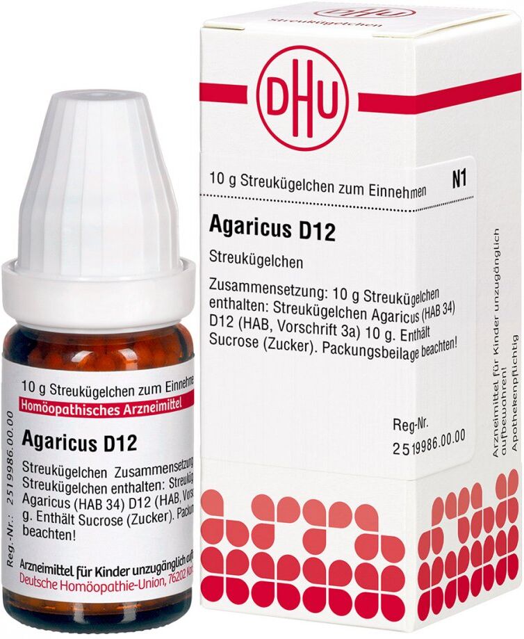 DHU Agaricus D12 Globuli