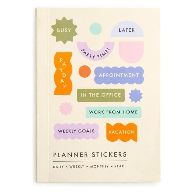 Kikkerland Planner Stickers (800 Sticker) (INK14-F)