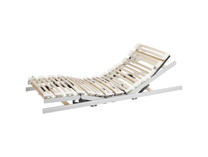 Topswiss Einlegerahmen mit Motor Flexomat Deluxe 2M Holz weiss 90 x 200 cm Elektrisch - Schweizer Möbelhersteller - Einlegerahmen mit Motor