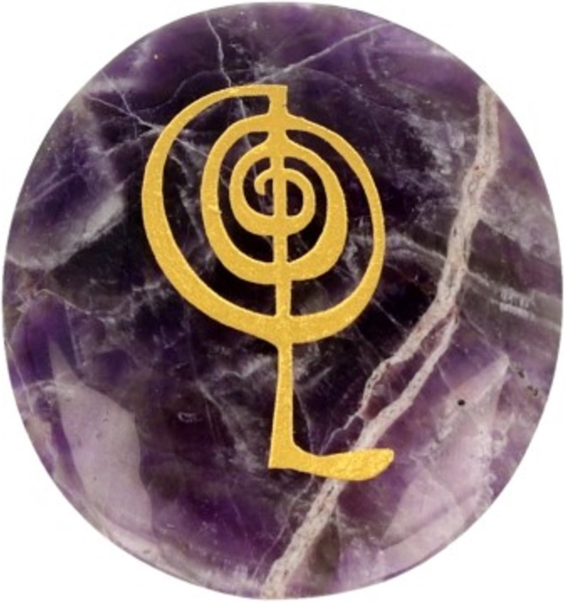 Ruben Robijn Amethist Cho-Ku-Rei Reiki Steen