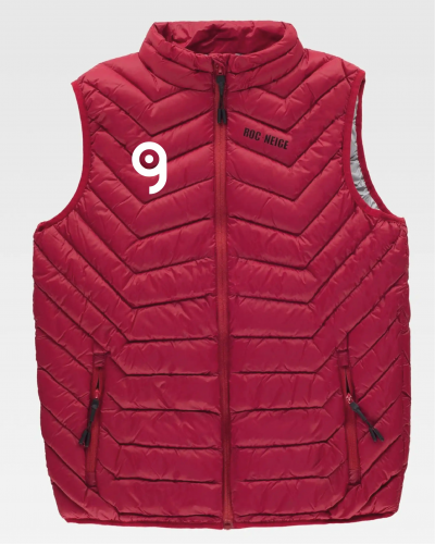 Gilet uomo imbottito Personalizzate o neutre Roc Neige