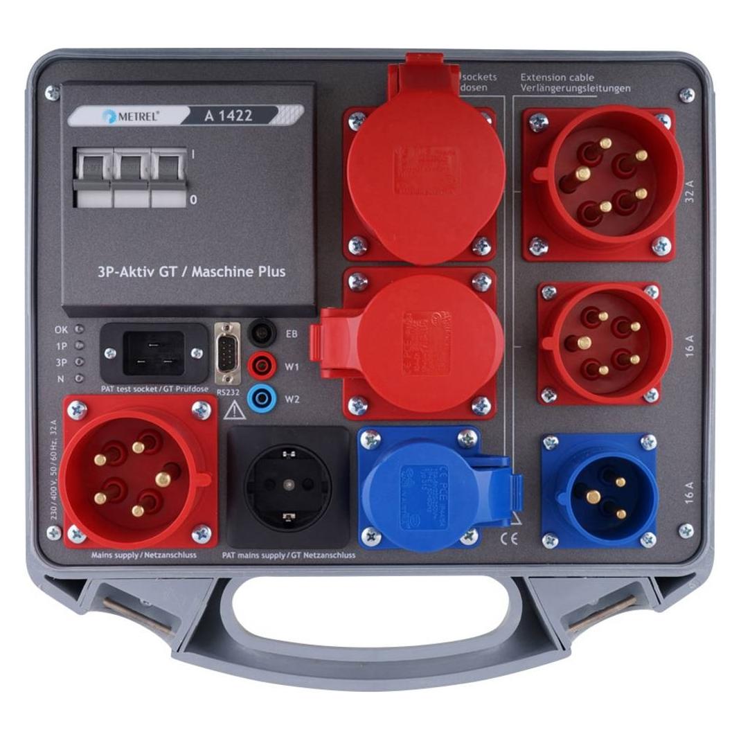 Metrel 20991991 A 1422 Messleitung kalibriert ISO 3-Phasen-Messadapter 1 (20991991)