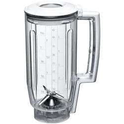 Bosch Hausgeräte Mix-Aufsatz Kunststoff, Zubehör Küchengeräte, Weiss, Transparent