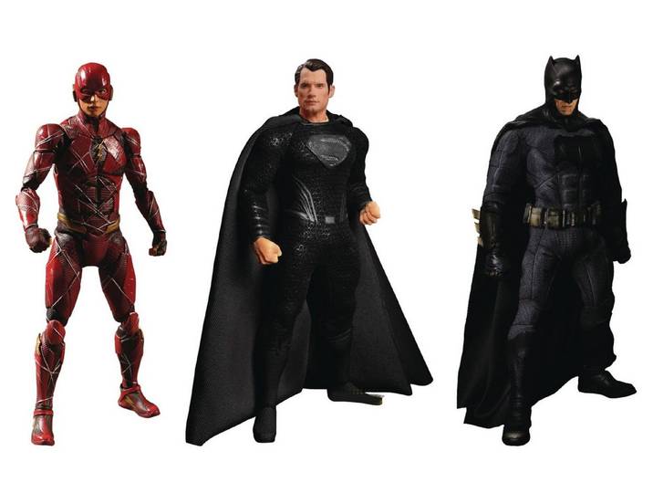 Mezco Toys Actionfigur Mezco One:12 Collective DC Zack Snyder Justice League Deluxe Steel Box