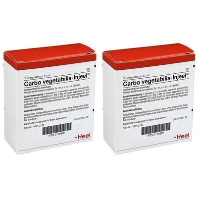 Carbo Vegetabilis Injeel Ampullen 2x 2x10 St