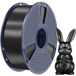 Sunlu PLA+ Silk Filament, 1,75mm, 1kg - Farbton: Black