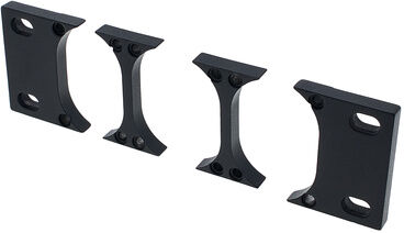 MOTU Rack Mounting Kit 1HE Schwarz