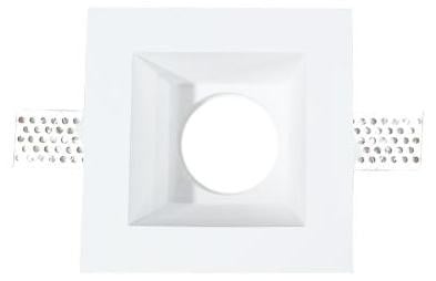V-TAC LED-inbouwspot vierkant wit GU10 IP20