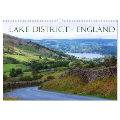 Lake District England (Wandkalender 2027 DIN A3 quer), CALVENDO Monatskalender