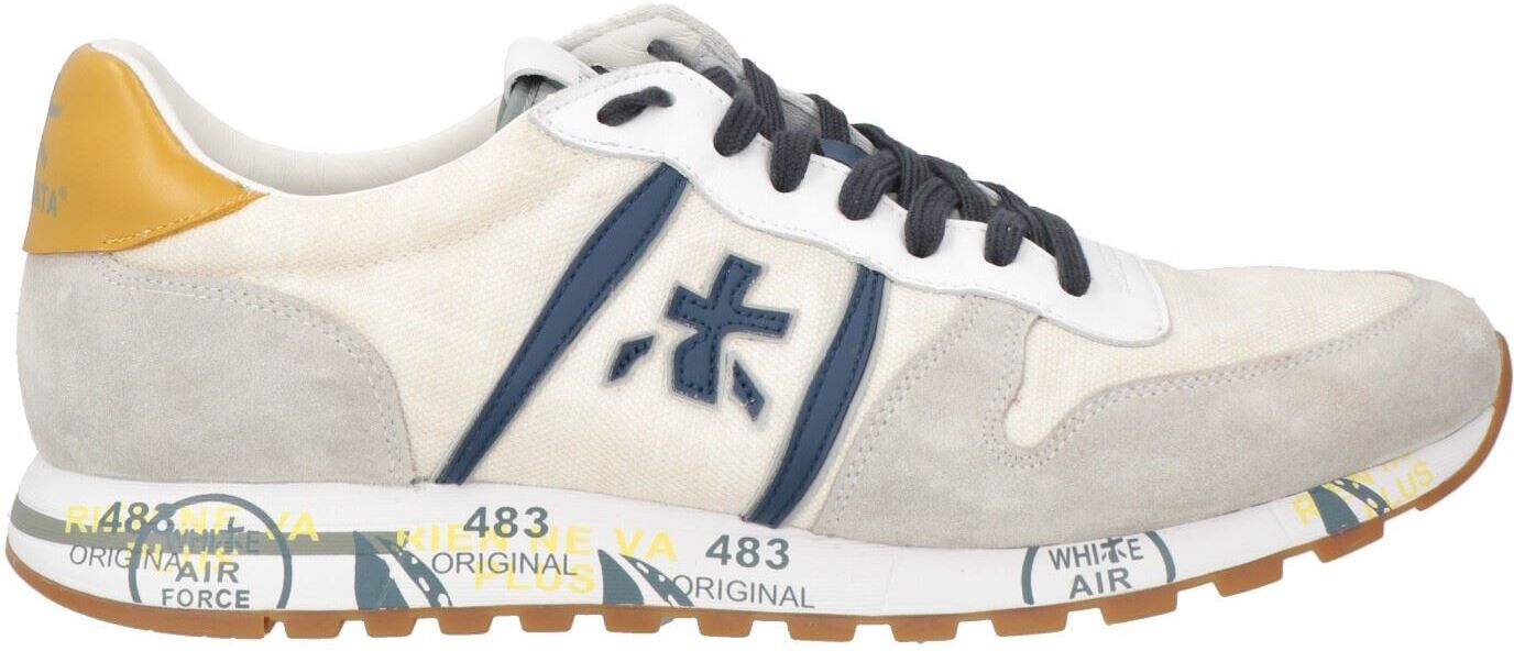 Premiata Sneakers Hombre Gris perla 40,41,42,43,44,45,46 Hombre