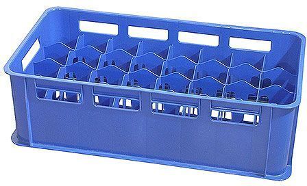 Contacto Cestello per Bicchieri 74 x 38 cm Blu