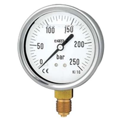 RS PRO DQF7 Rohrfedermanometer 63 mm 0 bar 1000 (722803)