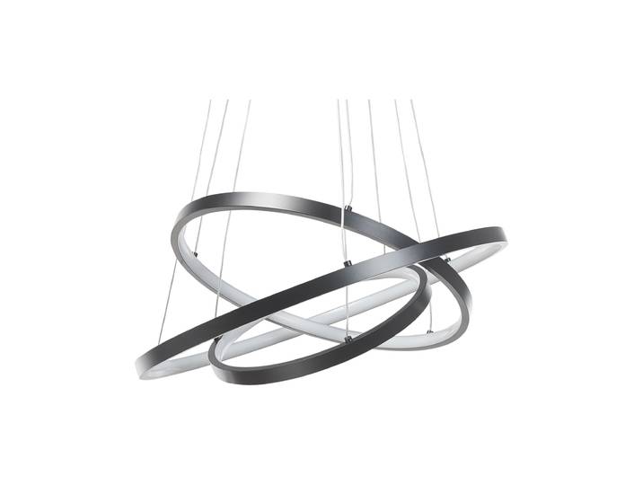 Lampe led suspendue métal noir