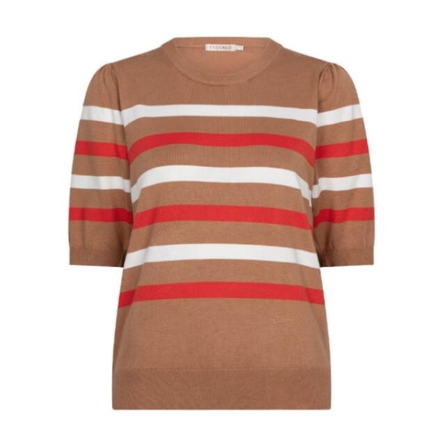 Esqualo Sweater sp26-07010 cappuccino