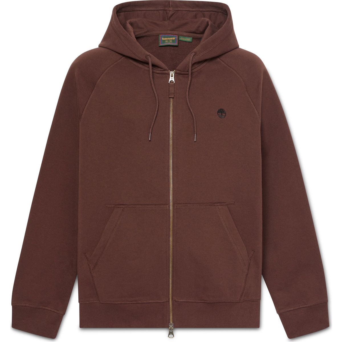 Timberland Mens LB Full Zip Hoodie chicory coffee 3XL TBC0YHB8AJD1-3XL
