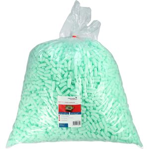 Smartboxpro Verpackungschips Soft-Fill, 65 Liter, Schaumstoffflocken aus Maisstärke, grün