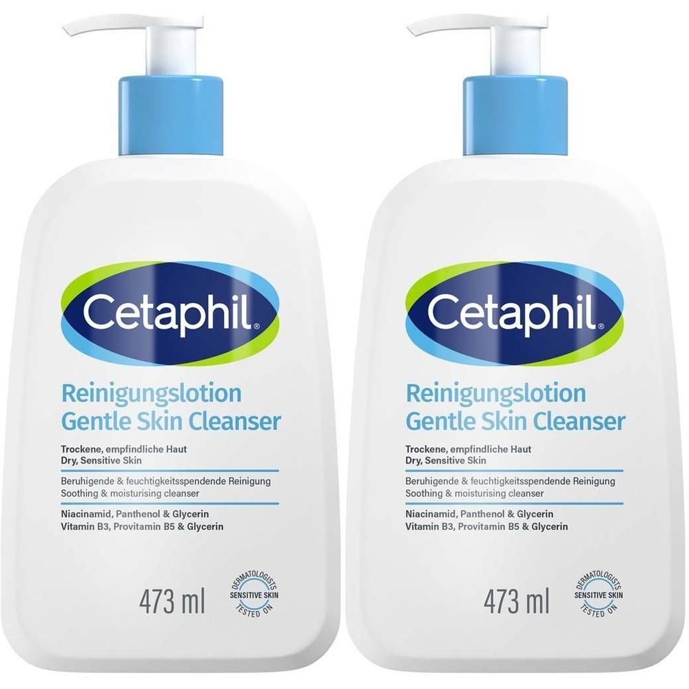 Cetaphil Reinigungslotion x2 2x473 ml Lotion
