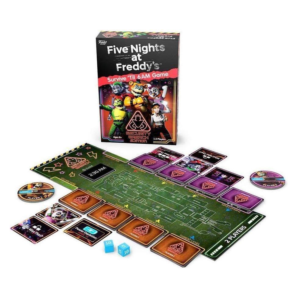 Funko Five Nights at Freddy's Brettspiel Survive 'Til 6am (FK932695)