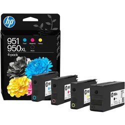 HP Original 950XL/951 Druckerpatronen - 4er Multipack (C3WK1AE)