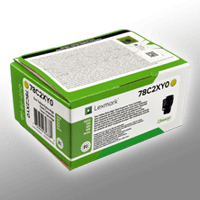 Lexmark Toner 78C2XY0 yellow